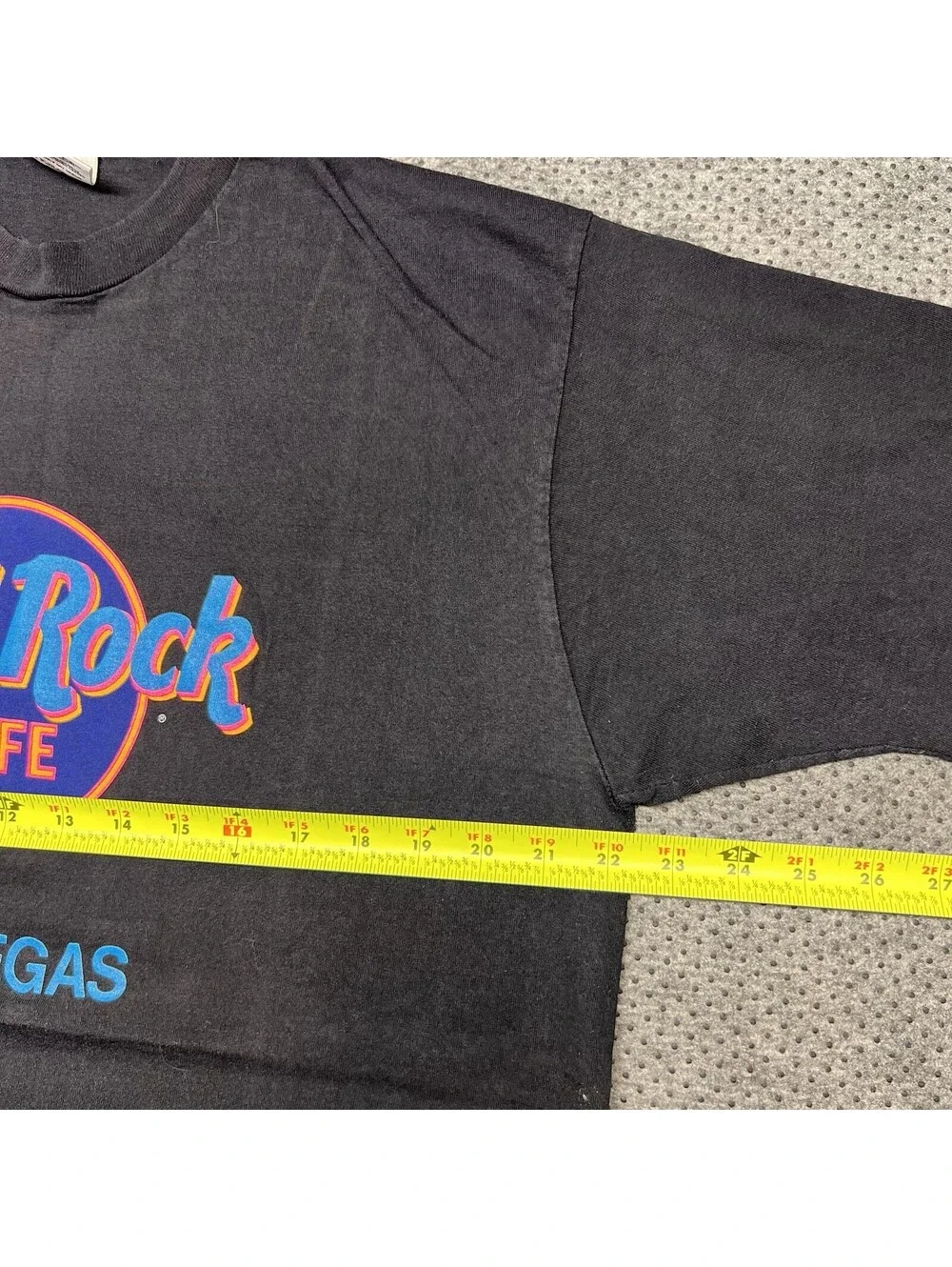 Vintage 1990S Hard Rock Café Las Vegas T-Shirt XL Rare Men’s Black Promo USA_5